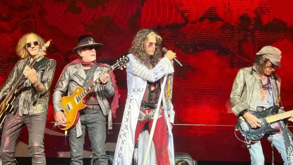 Aerosmith. Créditos/ Reprodução/ Facebook.
